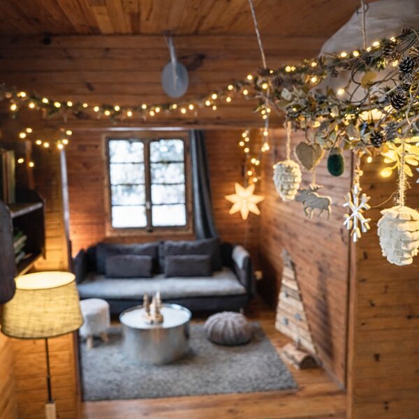Le chalet se décore pour les fêtes